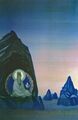 Nicholas Roerich. Agni Yoga. Diptych. Left part.jpg